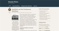 Desktop Screenshot of handy-palme.de